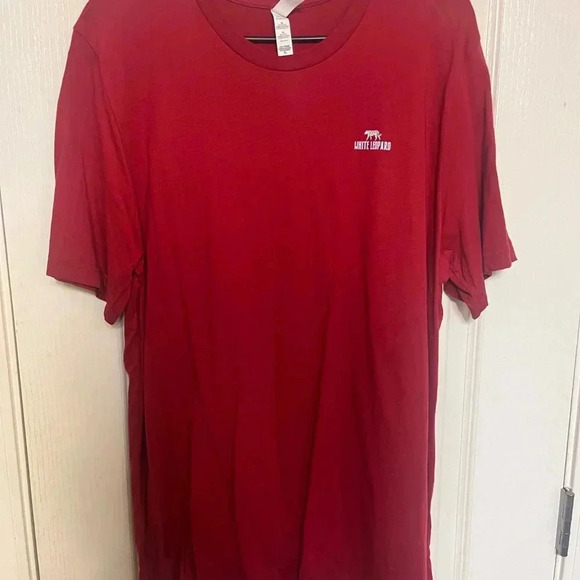 White Leopard Red Falcon Tee - Picture 5 of 6